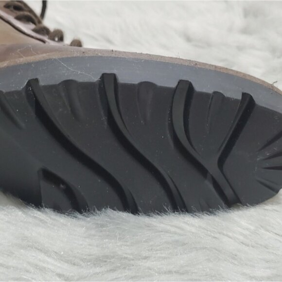 Rare Ultratex Banff Trail Soft Leather Lace up Hiking Boots with Fur lining - Picture 5 of 16